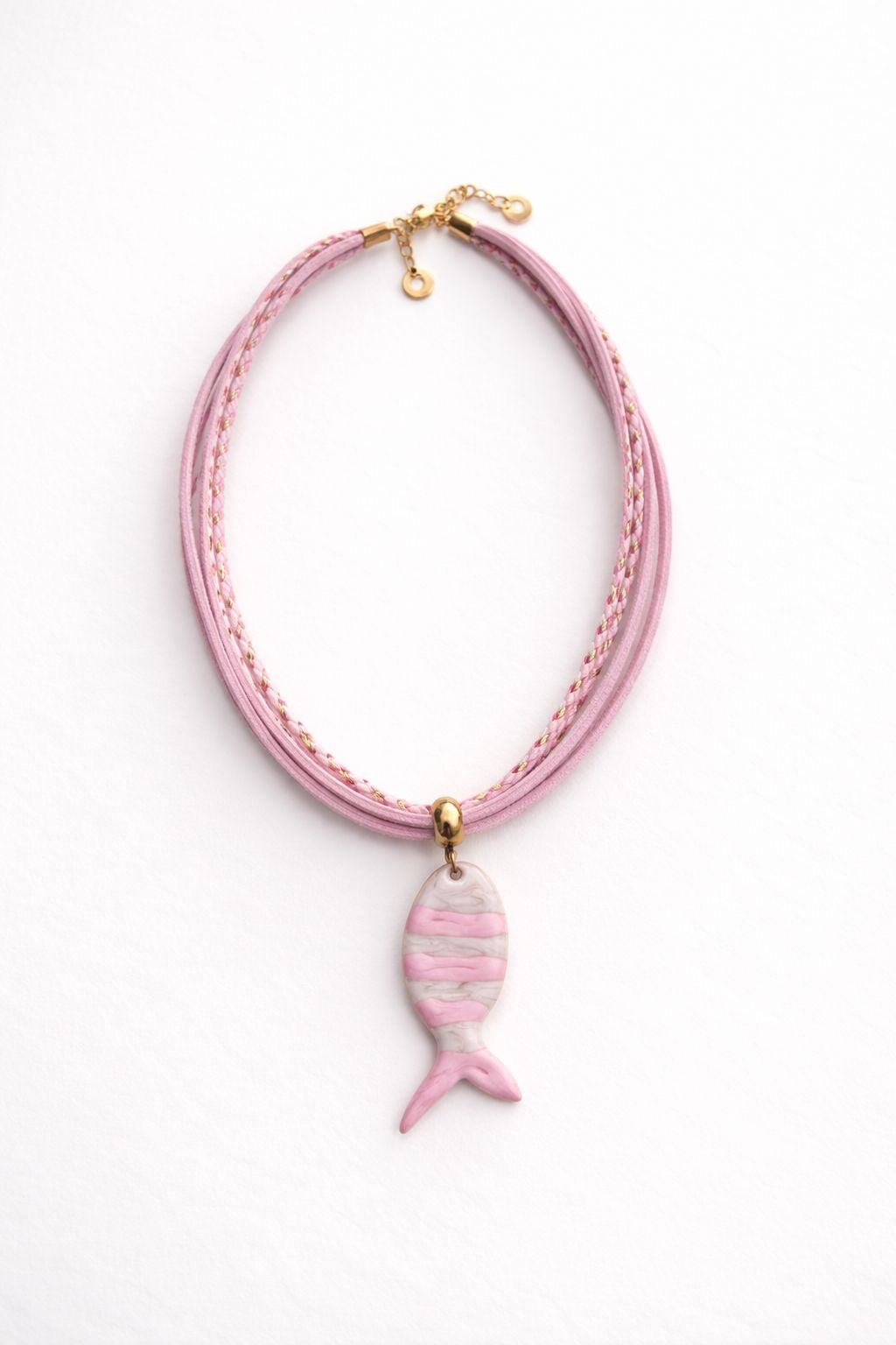 Pez Rosa Con Rayas