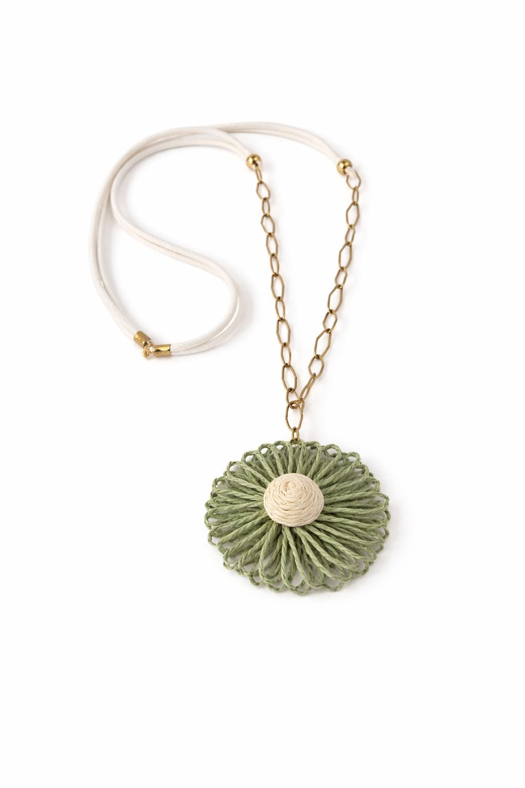 Flor De Papel Verde Agua
