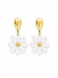 Flor de papel blanca
